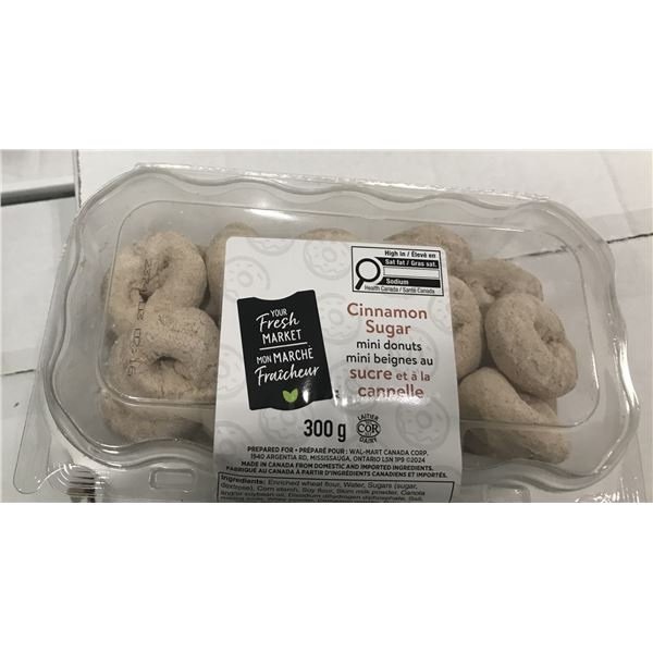 FROZEN:  CINNAMON COATED DONUTS - PACKAGE