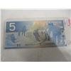 Image 1 : 2002 UNCIRCULATED BANK OF CANADA HOCKEY SERIES $5 BILL