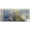 Image 2 : 2002 UNCIRCULATED BANK OF CANADA HOCKEY SERIES $5 BILL