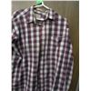 Image 1 : MEN'S PLAID SHIRT (SIZE LARGE)