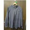 Image 1 : MEN'S BLUE CHECK SHIRT (SIZE LARGE)