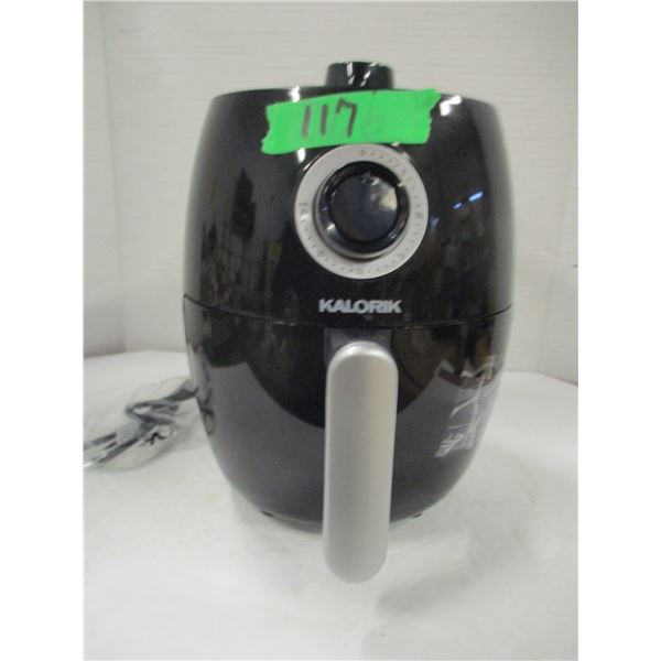 NEW:  KALORIK 2.1 QUART COMPACT DEEP FRYER