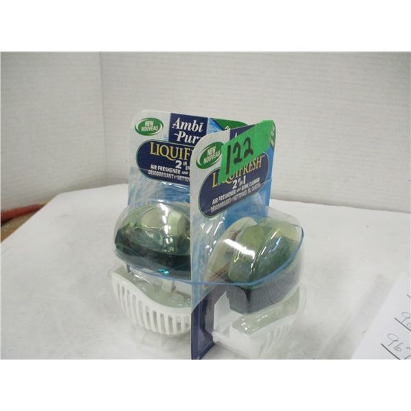 2 BOWL CLEANERS & 1 PACKAGE OF FRESHNER