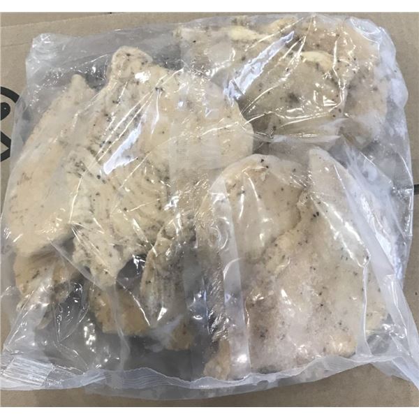 FROZEN:  UNCOOKED SEASONED CHICKEN BREAST (2.5 LBS) - BAG