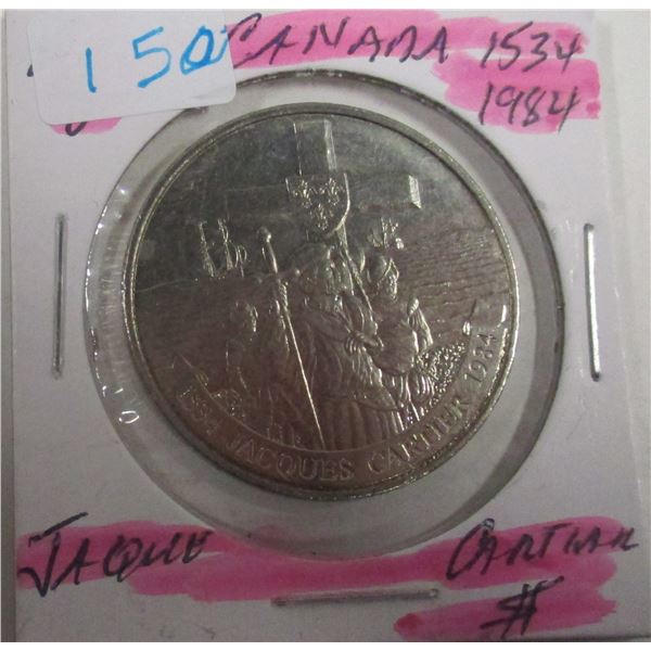 1534 - 1984 JAQUES CARTIER CANADA DOLLAR