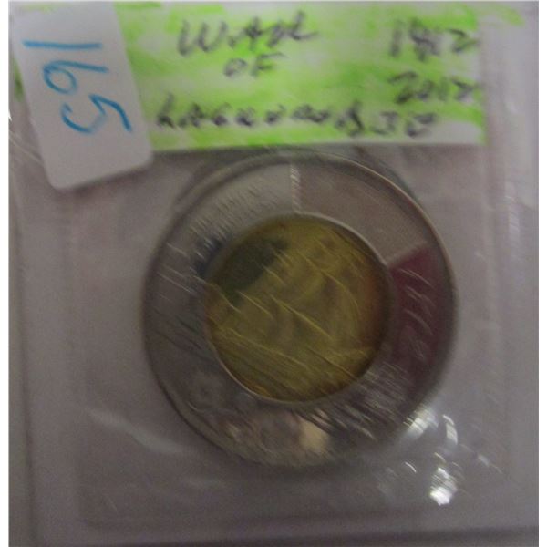 1812 - 2012 WAR OF LAGGUAAN PROOF MINT SEALED $2