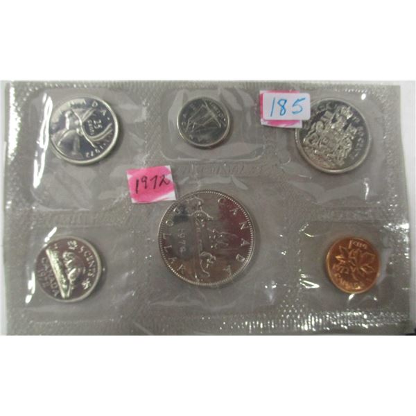 1972 PROOF CANADA MINT SEALED COIN SET
