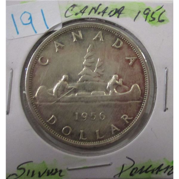 1956 CANADA SILVER DOLLAR