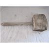 Image 3 : ESTATE/COLLECTABLE:  WOOD MALLET (APPROX. 15" X 5")