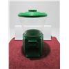 Image 1 : ESTATE/NEW:  GREEN CANDY DISPENSER