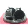 Image 2 : 8 PIECE ENAMEL CAMPING DISH SET