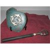 Image 1 : SEIZURE:  DRUMHELLER PLAQUE & BACK SCRATCHER