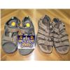 Image 1 : SEIZURE:  FOOT JOY SANDAL CLEATS & OUTBOUND SANDALS (SIZE 9)