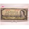Image 1 : 1954 BANK OF CANADA LEGAL TENDER $20 BILL