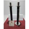 Image 1 : ESTATE/NEW:  2 PIECE CANDLE HOLDERS