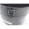Image 2 : ESTATE:  PLASTIC HALF BARREL (APPROX. 23" H X 20" D) (BLACK)