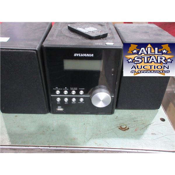 SYLVANIA CD STEREO & REMOTE