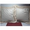Image 1 : ESTATE:  2 OFF-WHITE COLORED CUSHIONS