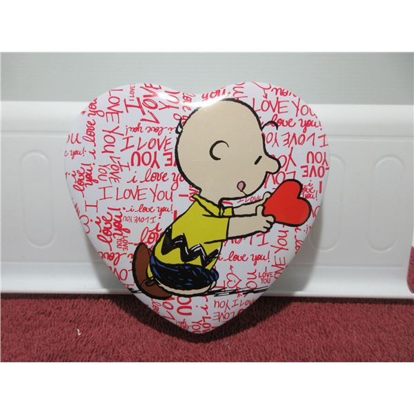 SNOOPY "I LOVE YOU" TIN C/W HEART SUGAR COOKIE (42.5G)