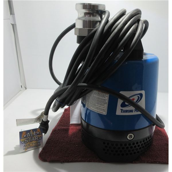NEW:  TSURUMI SUBMERSIBLE PUMP (SINGLE PHASE)