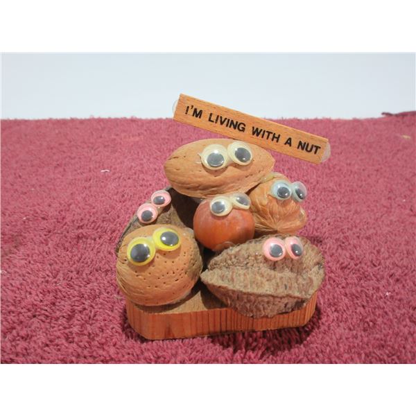 ESTATE:  "I'M LIVING WITH A NUT" ORNAMENT