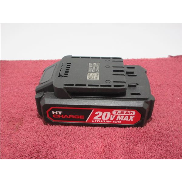 ESTATE:  HTCHARGE 20 V LITHIUM ION BATTERY