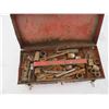 Image 1 : ESTATE:  RED TOOLBOX & CONTENTS