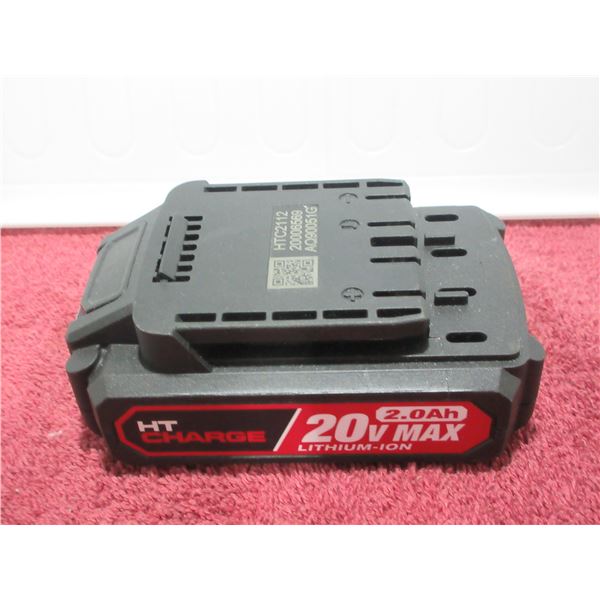ESTATE:  HT CHARGE 20 V LITHIUM ION BATTERY