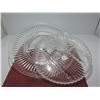 Image 1 : ESTATE:  2 GLASS SERVING PLATES
