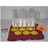 Image 2 : ESTATE:  6 PLASTIC WINE GLASSES