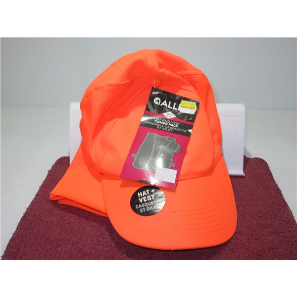 NEW:  HAT & VEST COMBINATION
