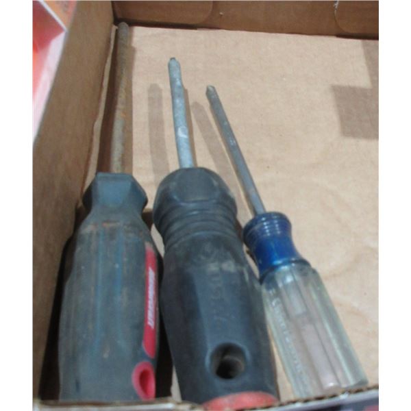 SEIZURE:  3 ASSORTED SCREWDRIVERS