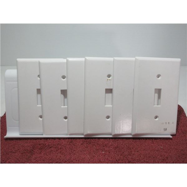ESTATE:  6 ELECTRICAL OUTLET PLATE COVERS