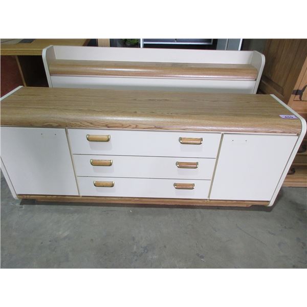 DRESSER & QUEEN SIZE HEADBOARD