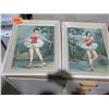Image 1 : ESTATE:  2 FRAMED BALLERINA PICTURES (APPROX. 19" X 15" EACH)