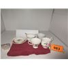 Image 2 : COLLECTABLE:  ASSORTED CHINA CUPS (5) & 1 SAUCER