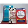 Image 1 : ESTATE:  2 DICTIONARIES & 1 CROSSWORD PUZZLE DICTIONARY