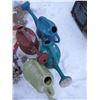 Image 1 : ESTATE:  4 PLASTIC WATERING CANS