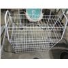 Image 1 : ESTATE:  WHITE WIRE SHOE SHELF