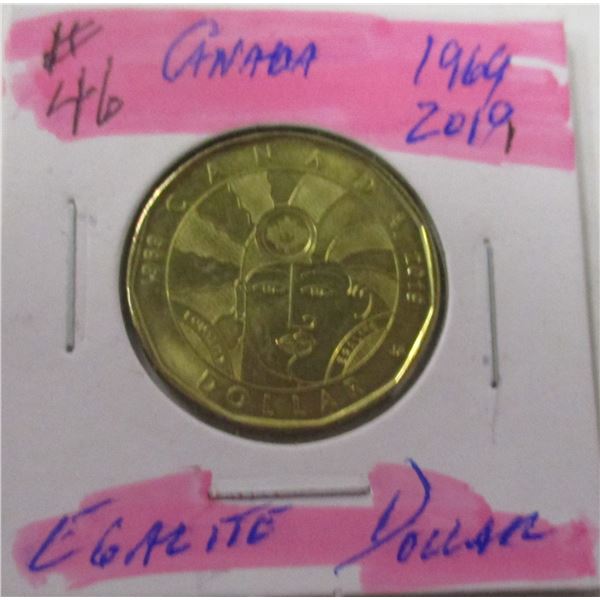 1969 - 2019 BU CANADA EAGALITE DOLLAR