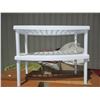Image 1 : 2 SHELF WHITE PLASTIC SHOE SHELF