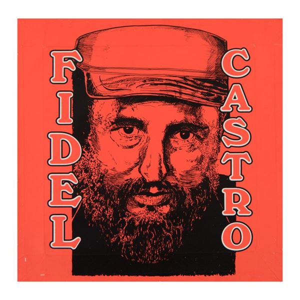Fidel Castro by Steve Kaufman (1960-2010)