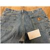 lined Carhartt jeans 40x30