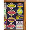 Image 4 : Framed vintage soda pop labels - 23.5"x16"