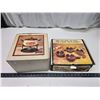 Image 1 : French Onion soup bowls & Fondue fountain - both in box, like new