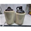 Image 5 : 2 Stoneware jugs