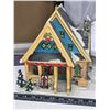 Image 3 : 2004 Christmas village, porcelain chateau, in box