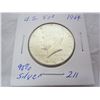 Image 1 : US 90% Silver 1964 Fifty Cent Piece