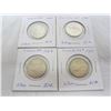 Image 1 : 4  Canadian Silver Quarters