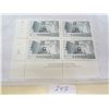 Image 1 : Canadian Corner Block 20 cent Paper Mil Over Stamped G OG NH Never Used